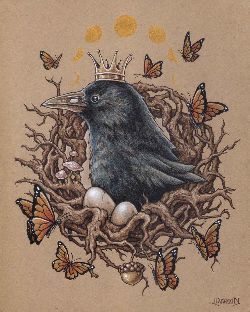 "The Raven King" Original Artwork
