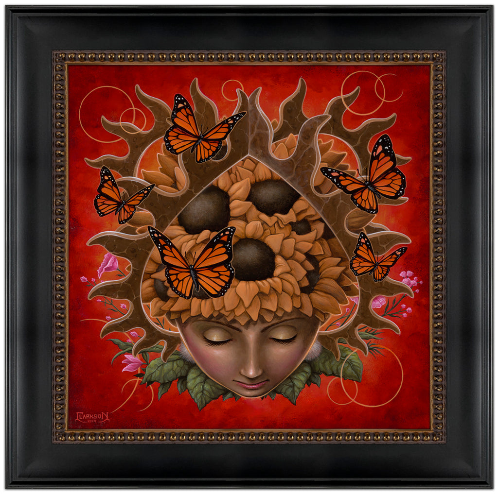 "In The Shadow of the Setting Sun" Original Painting